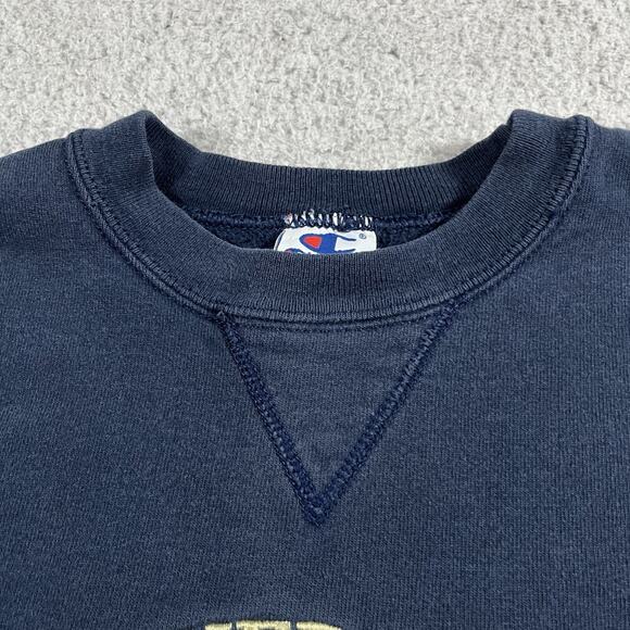 Notre Dame Sweatshirt Mens XL Champion Made USA Embroidered 90s Vintage Irish - Picture 6 of 15